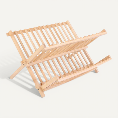 égouttoir À Vaisselle Pliable En Bambou égouttoir À Vaisselle Pliable En Bambou