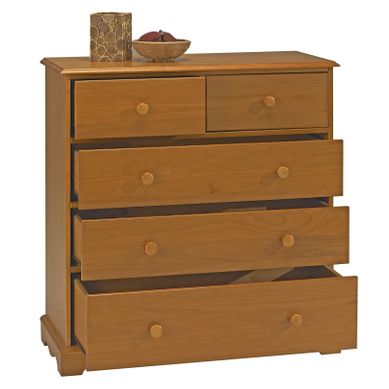 Commode Pin Miel De Style Anglais 5 Tiroirs L 96.2 H 97.4 P 42.5 Cm Commode Pin Miel De Style Anglais 5 Tiroirs L 96.2 H 97.4 P 42.5 Cm