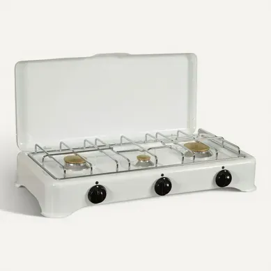 Réchaud Gaz 3 Feux 4150w 5327c-1 Réchaud Gaz 3 Feux 4150w 5327c-1