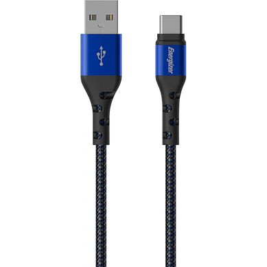 Câble De Charge Usb-c Tressé - Câble Pour Chargeur Long - Haute Résistance - Bleu