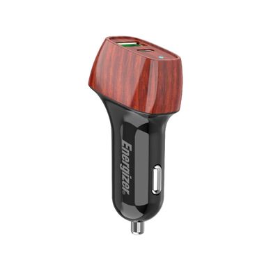 Chargeur Voiture 38 W - 1 Port Usb-c et 1 Port Usb-a - Chargeur Allume-cigare - Design Ca