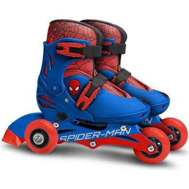 Patins En Ligne Ajustables Spider-man Taille 27-30 — 3 Roues Convertible 2-en-1 Patins En Ligne Ajustables Spider-man Taille 27-30 — 3 Roues Convertible 2-en-1