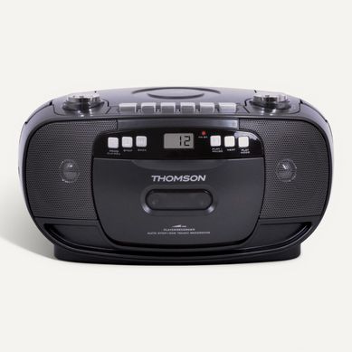 Radio CD Tuner FM THOMSON RK200CD rétro éclairé vue de face