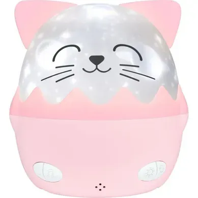 Veilleuse Chat Sans Fil – Projection 360°, 13 Films, 8 Mélodies
