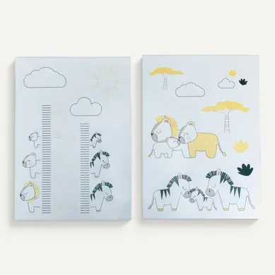 Stickers Muraux Savane 70x50cm Stickers Muraux Savane 70x50cm