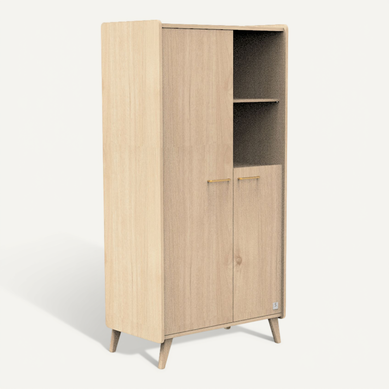 Armoire 2 Portes 1 Niche Arty - Bois Armoire 2 Portes 1 Niche Arty - Bois