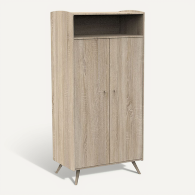 Armoire 2 Portes 1 Niche Access - Bois De Chêne Armoire 2 Portes 1 Niche Access - Bois De Chêne