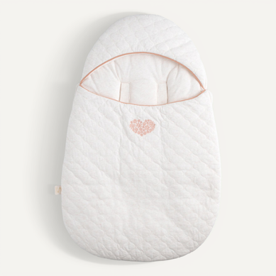 Nid D'ange Bébé 5 Attaches En Coton Matelassé Nid D'ange Bébé 5 Attaches En Coton Matelassé