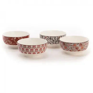 Coffret 4 Bols Anjali 40cl En Porcelaine Coffret 4 Bols Anjali 40cl En Porcelaine