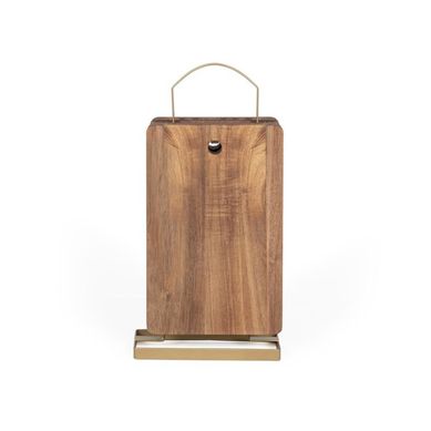 Set De 4 Planches à Découper En Acacia 22 X 14 Cm Avec Support Métallique Set De 4 Planches à Découper En Acacia 22 X 14 Cm Avec Support Métallique