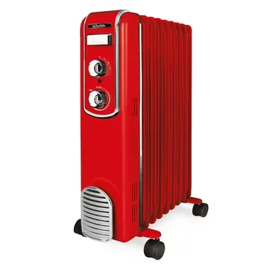 Radiateur Bain D'huile 2000w Rouge Schv709r Radiateur Bain D'huile 2000w Rouge Schv709r