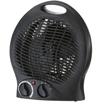 Chauffage Soufflant Portable 900-2000 W, Thermostat Réglable, Noir Chauffage Soufflant Portable 900-2000 W, Thermostat Réglable, Noir