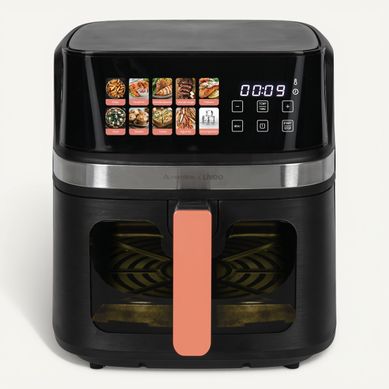 Air fryer LIVOO DOC343CO - 8L - Noir Air fryer LIVOO DOC343CO - 8L - Noir vue de face