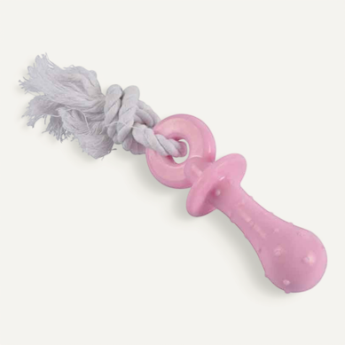 Jouet Pour Chien et Chat Tétine "puppy" 12cm Rose Jouet Pour Chien et Chat Tétine "puppy" 12cm Rose