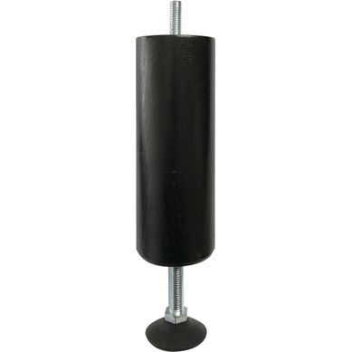 Pied réglable h.14,5/17 cm DREAMEA RENFORT noir Pied réglable h.14,5/17 cm DREAMEA RENFORT noir vue 3/4