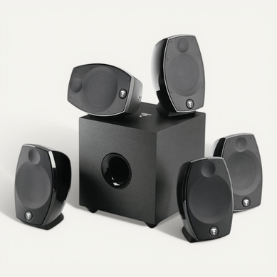Pack Enceintes Home-cinéma 200w Noir Sibevo5.1