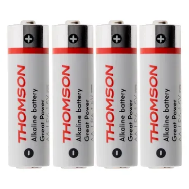 Pack De 4 Piles Alcalines Lr06 Aa 1,5v - Thomson Pack De 4 Piles Alcalines Lr06 Aa 1,5v - Thomson