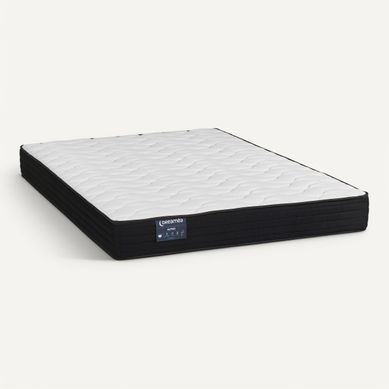 Matelas ressorts 140x190 cm DREAMEA ALPHA 2 ép.21 cm Matelas ressorts 140x190 cm DREAMEA ALPHA 2 ép.21 cm vue 3/4