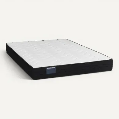 Matelas ressorts 160x200 cm DREAMEA ALPHA 2 ép.21 cm Matelas ressorts 160x200 cm DREAMEA ALPHA 2 ép.21 cm vue 3/4