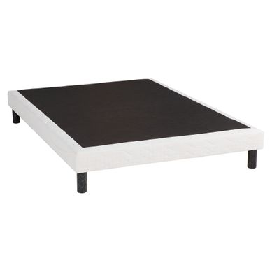 Sommier blanc 120x190 cm DREAMEA SOMMIER FERME 2 vue 3/4