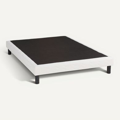 Sommier blanc 160x200 cm DREAMEA SOMMIER FERME 2 Sommier blanc 160x200 cm DREAMEA SOMMIER FERME 2 vue 3/4