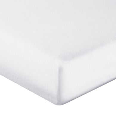 Protège-matelas En Coton Bonnet 30 Cm 160 G/m² 120x190 Cm Blanc Secure Protège-matelas En Coton Bonnet 30 Cm 160 G/m² 120x190 Cm Blanc Secure