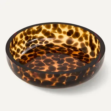 Porte savon DOTTY Noir / Marron Porte savon DOTTY Noir / Marron vue de face