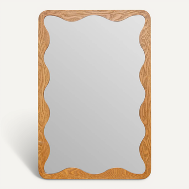 Miroir Mural Tinny Marron 91x61cm Miroir Mural Tinny Marron 91x61cm