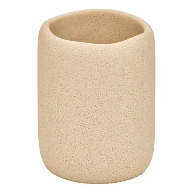 Pot À Brosse À Dents Oleya Beige Pot À Brosse À Dents Oleya Beige