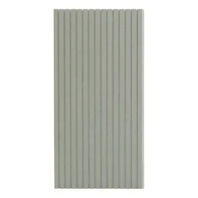 Panneau mural déco 120x60 cm COLVA Vert/Blanc vue 3/4