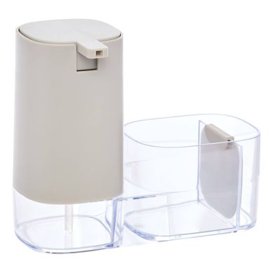 Distributeur De Savon Poly Rectangulaire 540ml Beige Distributeur De Savon Poly Rectangulaire 540ml Beige