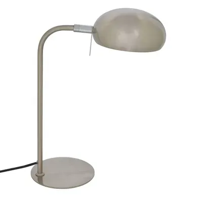 Lampe de bureau H. 38 cm MAONA Argenté Lampe de bureau H. 38 cm MAONA Argenté vue 3/4
