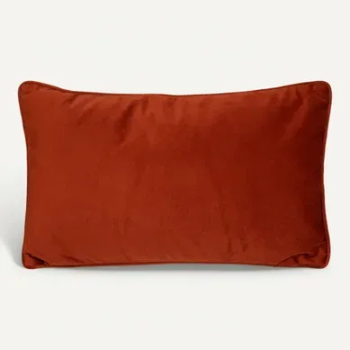 Coussin 30x50 cm LILOU Terracotta Coussin 30x50 cm LILOU Terracotta vue de face