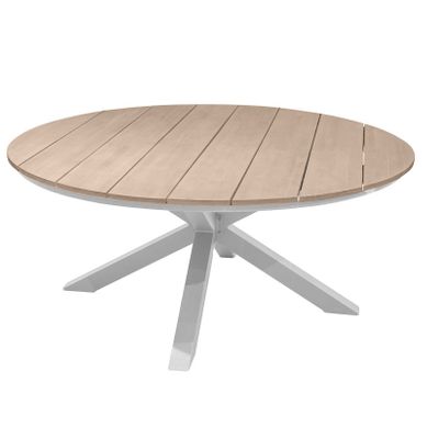 Table Extérieure Ronde 8 Personnes Blanche Oriengo Hespéride Table Extérieure Ronde 8 Personnes Blanche Oriengo Hespéride