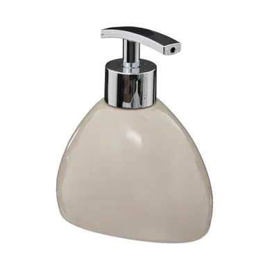 Distributeur à Savon Ou Lotion En Céramique Beige Lin 250 Ml Distributeur à Savon Ou Lotion En Céramique Beige Lin 250 Ml