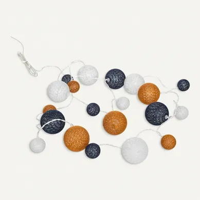 Guirlande LED En Coton L340cm