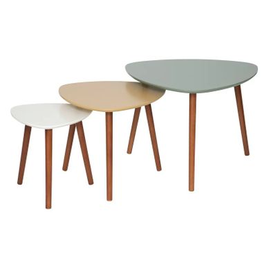 Table Basse Mileo Lot De 3 Coloris Végétal Atmosphera