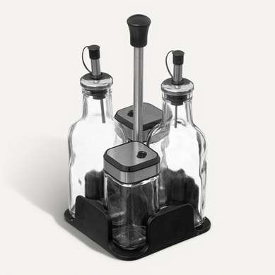 Set Bouteille Huille/vinaigre X4 Set Bouteille Huille/vinaigre X4