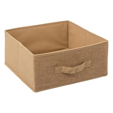 Boîte De Rangement Toile De Jute 31 X 31 X 15 Cm Boîte De Rangement Toile De Jute 31 X 31 X 15 Cm