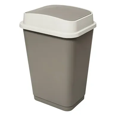 Poubelle 50 Litres 2 Systèmes D'ouverture Poubelle 50 Litres 2 Systèmes D'ouverture
