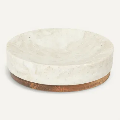Porte savon COME Beige / Naturel Porte savon COME Beige / Naturel vue de face
