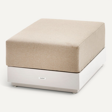 Pouf De Jardin En Aluminium Allure - Avoine Pouf De Jardin En Aluminium Allure - Avoine