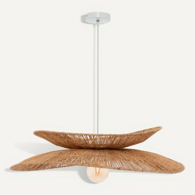 Suspension D. 69,5 cm ALARA Beige Suspension D. 69,5 cm ALARA Beige vue de face