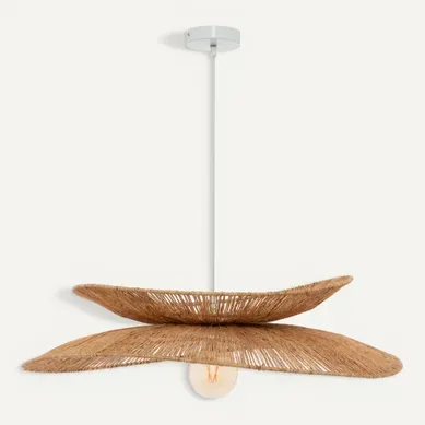 Suspension D. 69,5 cm ALARA Beige Suspension D. 69,5 cm ALARA Beige vue 3/4