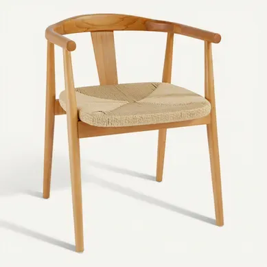 Fauteuil YAMATO Beige Fauteuil YAMATO Beige vue 3/4