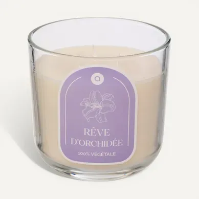 Bougie 610 g FLOA Orchidée Bougie 610 g FLOA Orchidée vue de face