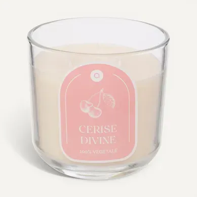 Bougie 610 g FLOA Cerise Bougie 610 g FLOA Cerise vue de face