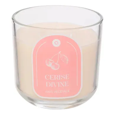 Bougie 610 g FLOA Cerise vue 3/4