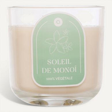 Bougie 610 g FLOA Monoï vue de face