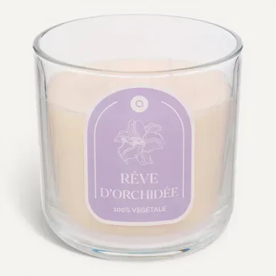 Bougie 350 g FLOA Orchidée vue 3/4